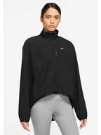 Kurtki i kamizelki sportowe damskie - Nike Kurtka w kolorze czarnym do biegania - miniaturka - grafika 1