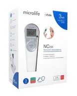 Termometry - Microlife Termometr bezdotykowy NC 200 *Etui* *IP22* 879 - miniaturka - grafika 1