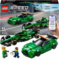 Klocki - LEGO KLOCKI PREZENT Aston Martin F1 + Samochód Bezpieczeństwa 76925 – Wyjątkowy Zestaw dla Dziecka Syna Chłopca + EBOOK-2 - miniaturka - grafika 1