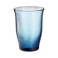 Szklanki - Szklanka wysoka granatowa 330 ml TWIST - miniaturka - grafika 1