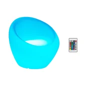 Pozostałe akcesoria barmańskie - Fotel klubowy kolorowe oświetlenie LED 66 x 68 cm - Pojemniki barmańskie Royal Catering - miniaturka - grafika 1