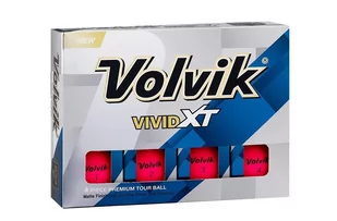 Piłki golfowe VOLVIK VIVID XT (różowy mat) - Golf - miniaturka - grafika 3