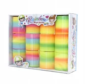 Zabawki sensoryczne - Magiczna sprężyna sprężynka tęczowa zestaw 12 szt - miniaturka - grafika 1