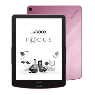 InkBOOK Focus różowy - Czytniki ebooków - miniaturka - grafika 1