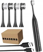 Szczoteczki elektryczne - SzczoteczkaBradersElektryczna szczoteczka soniczna do zębów czyszczenie, polerowanie - miniaturka - grafika 1