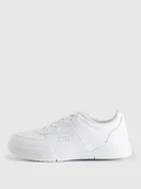 Buty dla dziewczynek - 4F Buty sportowe dziecięce - białe 32 - miniaturka - grafika 1