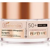 Kremy do twarzy - BIELENDA Krem Ujędrniające Peptydy 50+ 50ml - miniaturka - grafika 1