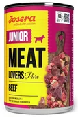 Mokra karma dla psów - Josera Meat Lovers Pure Junior Wołowina puszka 400g - miniaturka - grafika 1