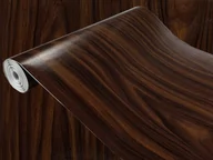 Tapety - Folia klejowa drewnopodobna na metry samoprzylepna okleina meblowa imitacja drewna 100x90 cm Orzech Włoski - miniaturka - grafika 1