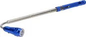 Latarki - Latarka Orno Latarka teleskopowa 17-57 cm, 3 LED, 4 x LR44, wyginana głowica, magnes,WL-9 - miniaturka - grafika 1