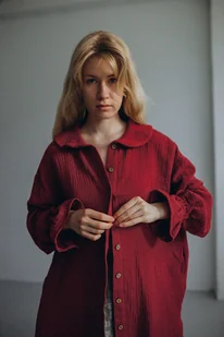 Koszula Miękko - Bluzki damskie Koszula Miękko - Bluzki damskie - miniaturka - grafika 1