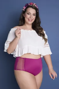Figi Opal Purpurowe (Rozmiar XXXL) - Majtki damskie - miniaturka - grafika 1