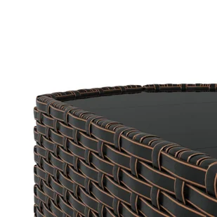 4-cz zestaw wypoczynkowy do ogrodu, poduszki, brązowy rattan PE vidaXL - Meble ogrodowe 4-cz zestaw wypoczynkowy do ogrodu, poduszki, brązowy rattan PE vidaXL - Meble ogrodowe - miniaturka - grafika 10