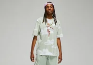 Koszulki męskie - Nike Air Jordan Essential Statement 85 Aop Crew Tee Seafoam - miniaturka - grafika 1