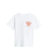 Koszulki i topy damskie - T-shirt Dziecięcy(8-14lat) VANS BY Scratched Records TE White VN000RCGWHT1 L - Vans - miniaturka - grafika 1