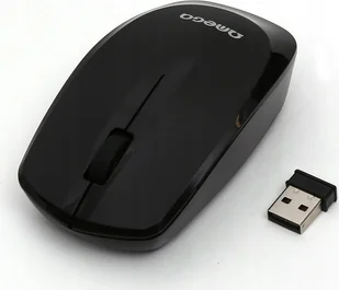 Omega MYSZ BEZPRZEWODOWA MOUSE WIRELESS 1200DPI BLACK [45864] - Myszki - miniaturka - grafika 1