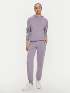 Dresy damskie - Puma Dres 683091 Fioletowy Relaxed Fit - miniaturka - grafika 1