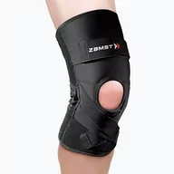 Ortezy, stabilizatory i opaski elastyczne - Stabilizator stawu kolanowego Zamst ZK-Protect czarny - miniaturka - grafika 1