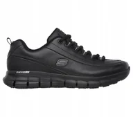 Buty sportowe damskie - Buty damskie sportowe Skechers Sure skórzane antypoślizgowe treningowe - miniaturka - grafika 1