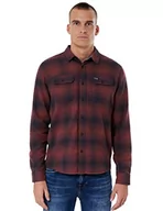 Koszule męskie - Street One MEN Męska koszula D330032, burgundowa czerwień, XXL, Burgundy Red, XXL - miniaturka - grafika 1