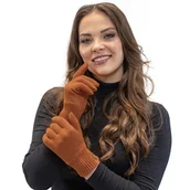 Rękawiczki - Vivisence 7014R Pomarańczowy Uni Rękawiczki Dzianinowe - miniaturka - grafika 1