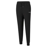 Spodnie damskie - Spodnie damskie Puma Modern Basics High czarne - miniaturka - grafika 1