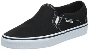 Vans Asher, damskie sneakersy, Canvas Black White, 41 EU - Sneakersy damskie - miniaturka - grafika 1