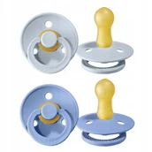 Smoczki uspokajające - BIBS 2 - Pack s Sky Blue & Baby Blue Smoczek Uspokajający Kauczuk Hevea - miniaturka - grafika 1