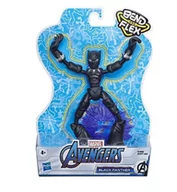 Figurki dla dzieci - Hasbro Figurka Avengers Band and Flex Black Panther - miniaturka - grafika 1