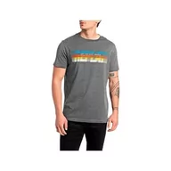 Koszulki męskie - Replay T-shirt męski, M02 Grey Melange, XS - miniaturka - grafika 1