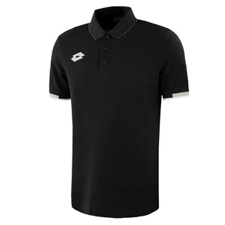Koszulki sportowe męskie - Koszulka piłkarska polo dla dorosłych LOTTO DELTA PQ - grafika 1