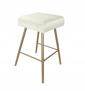 Hoker krzesło barowe Max podstawa złota MG50 - Taborety i hokery Hoker krzesło barowe Max podstawa złota MG50 - Taborety i hokery - miniaturka - grafika 1