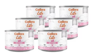 CALIBRA Cat Life Kitten Chicken 6x200g - Mokra karma dla kotów - miniaturka - grafika 1