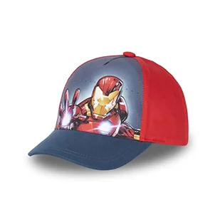 Czapka dziecięca Iron Man, chłopięca czapka z daszkiem, oryginalna i regulowana, Czerwona - Czapki damskie - miniaturka - grafika 1
