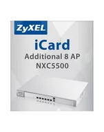 Firewalle - licencje - E-icard 8 AP Lic Upgrade for NXC5500 LIC-AP-ZZ0004F - miniaturka - grafika 1