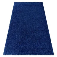 Dywany - Dywan SOFFI shaggy 5cm granatowy Niebieski, 60x300 - miniaturka - grafika 1