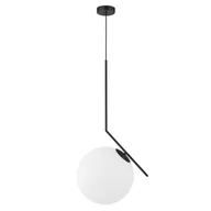 Lampy sufitowe - NOWOCZESNA LAMPA WISZĄCA CZARNA SORENTO D30 - miniaturka - grafika 1