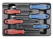 Śrubokręty - KING-TONY ZESTAW WYKRĘTAKÓW 6cz. - miniaturka - grafika 1