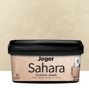 Efekt dekoracyjny SAHARA 1 l Cristiano Piaskowany JEGER - Farby wewnętrzne - miniaturka - grafika 1
