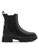 Buty dla chłopców - Badura Botki SARA CI12-9092-02 Czarny - miniaturka - grafika 1