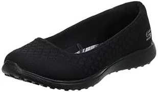 Skechers Damskie trampki Microburst One Up, czarne, 6,5 7 UK - Trampki damskie - miniaturka - grafika 1