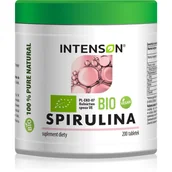 Zdrowa żywność - Intenson Organic Spirulina spirulina 100% w jakości BIO 100 g - miniaturka - grafika 1