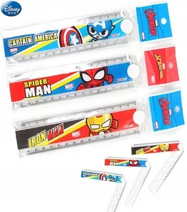 Linijka Szkolna Do Szkoły Avengers Iron Man Składana 30Cm Kapitan Ameryka - Przybory szkolne Linijka Szkolna Do Szkoły Avengers Iron Man Składana 30Cm Kapitan Ameryka - Przybory szkolne - miniaturka - grafika 1