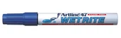 Markery permanentne - Artline Marker permanentny niebieski Wertrite Artilne AR047 - miniaturka - grafika 1