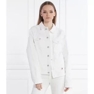 Tommy Jeans Kurtka jeansowa | Regular Fit - Kurtki damskie - miniaturka - grafika 1