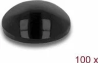 Akcesoria do komputerów stacjonarnych - Delock Rubber feet round self-adhesive 5 x 2 mm 100 pieces black - miniaturka - grafika 1