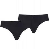 Majtki damskie - Bielizna damska Puma Seamless Stringi 2 pary Hang czarna 935021 01 L - miniaturka - grafika 1