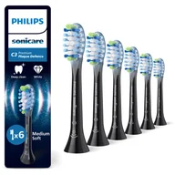Końcówki do szczoteczek elektrycznych - Philips Sonicare Premium Plaque Defense HX9046/88 końcówki wymienne do szczoteczki do zębów 6 szt. - miniaturka - grafika 1