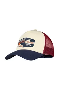 Buff czapka z daszkiem kolor beżowy wzorzysta - Czapki męskie - miniaturka - grafika 1