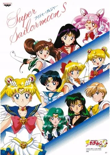 Plakat Anime Bishoujo Senshi Sailor Moon BSSM_122 A3 Custom Manga